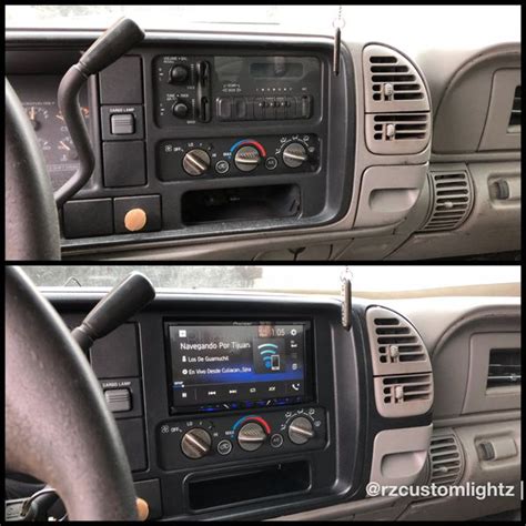 03 silverado metal radio support bracket|chevy sierra radio box support.